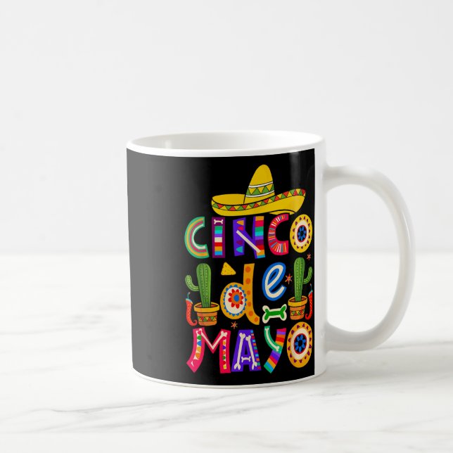 Mug Heureux Cinco De Mayo Fiesta Squad 5 De Mayo Mexic (Droite)