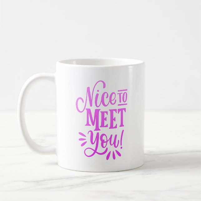 Mug heureux de vous rencontrer  (Gauche)