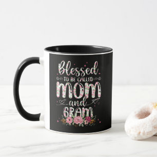 Mug Heureux d'être appelé amoureux de la fleur de gram