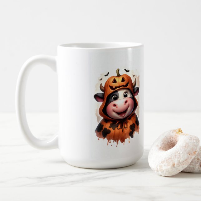 MUG HEUREUX HALLOWEEN 31 (Avec donut)
