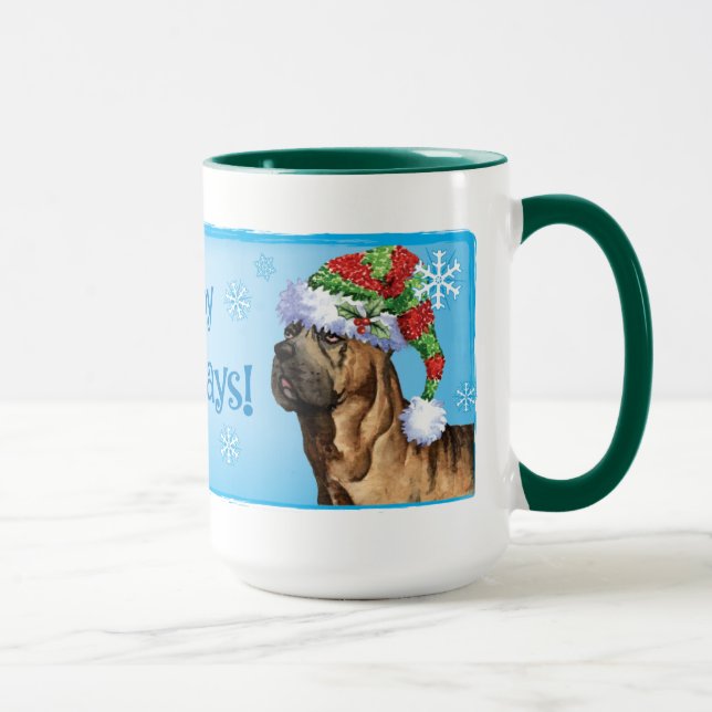 Mug Heureux Howlidays Cane Corso (Droite)