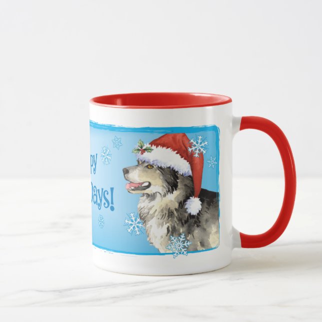 Mug Heureux malemute Howliday (Droite)