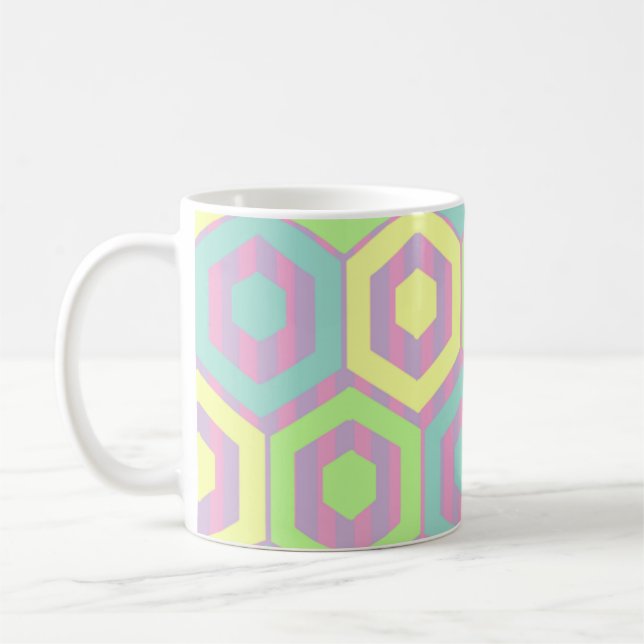 Mug Hexagones de Pâques (Gauche)