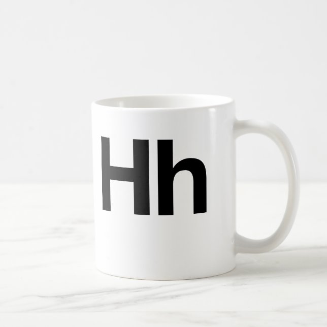 Mug Hh helvetica (Droite)