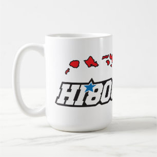 Mug HI808 Fierté d'Hawaii Graphique avec une Atmosphèr