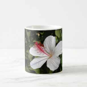 Mug Hibiscus blanc hawaïen