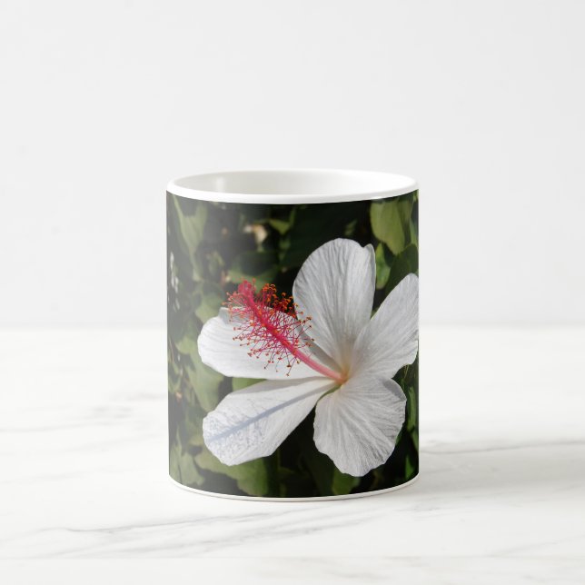Mug Hibiscus blanc hawaïen (Centre)