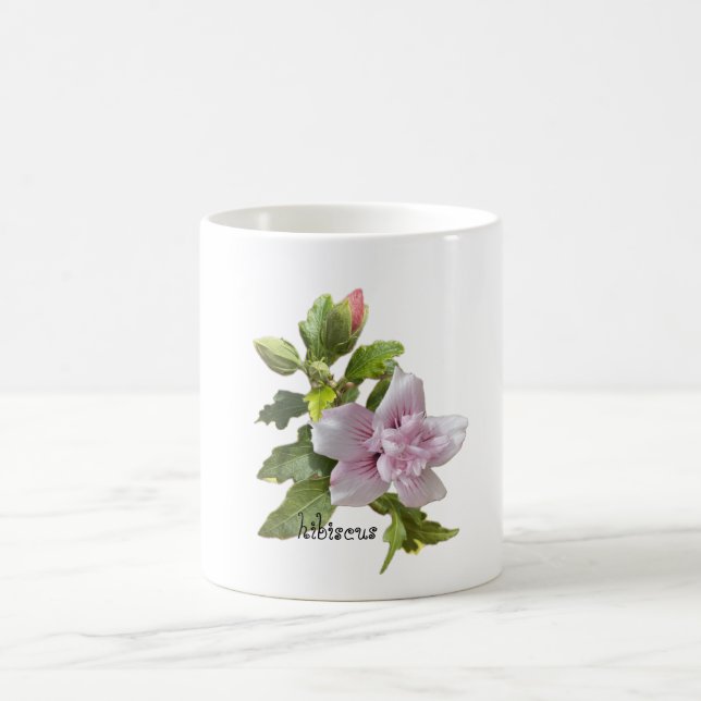 Mug hibiscus rose (Centre)