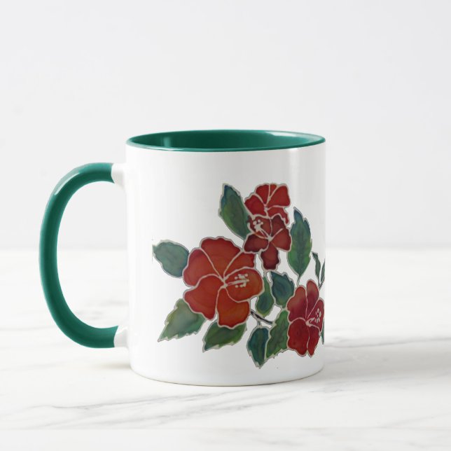 Mug - Hibiscus rouge (Gauche)