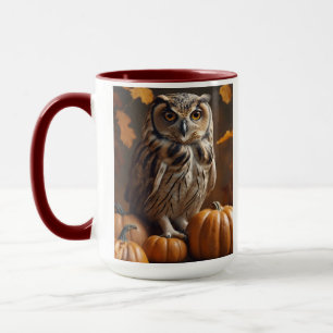 Mug Hibou d'automne