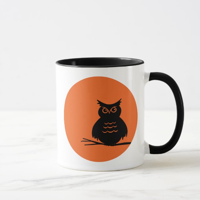 Mug Hibou de Halloween (Droite)