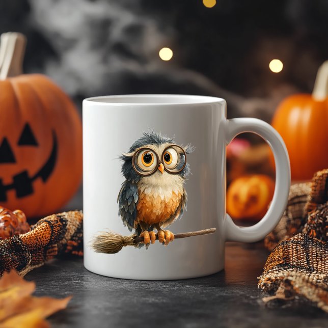 Mug Hibou d'Halloween (Créateur téléchargé)