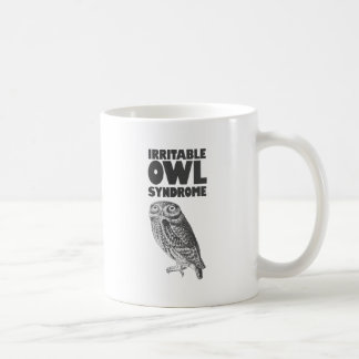 Mug Hibou irritable. Calembour drôle