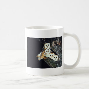 Mug Hiboux de grange dans un arbre
