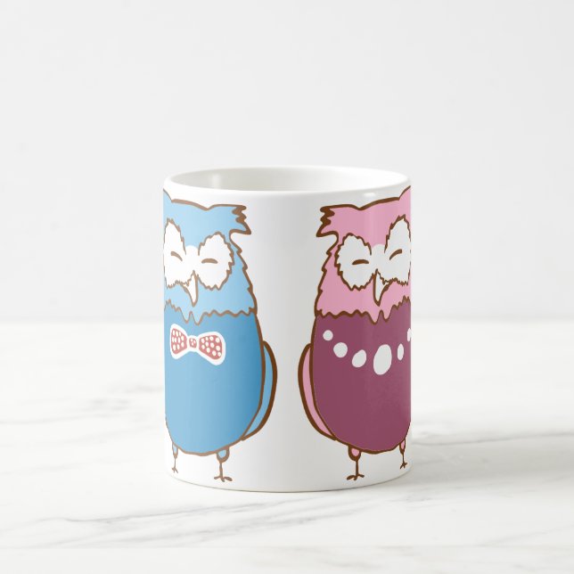 Mug Hiboux heureux (Centre)