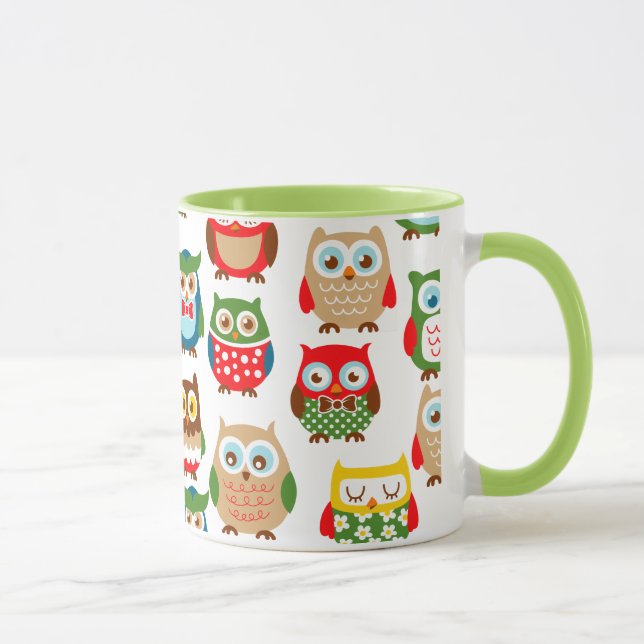 Mug Hiboux mignons de Litte (Droite)