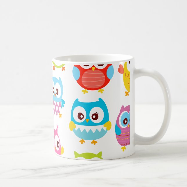 Mug Hiboux mignons de Litte (Droite)