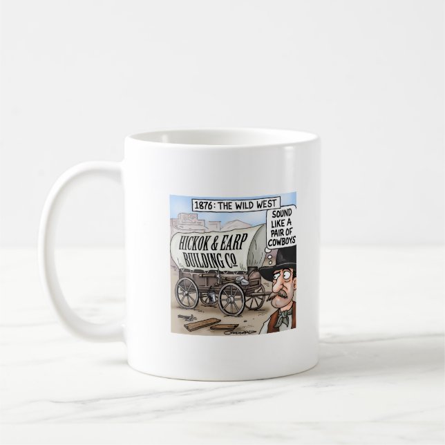 Mug Hickock & Earp - Constructeurs de Cowboy - (Gauche)