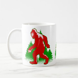Mug hideux de noël bigfoot yeti