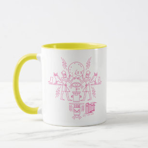 Mug Hiéroglyphes de la force de la faim des Ados d'Aqu