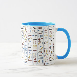 Mug Hiéroglyphes Égypte ancienne Pharaon