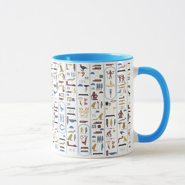 Mug Hiéroglyphes Égypte ancienne Pharaon (Droite)
