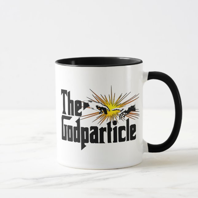 Mug Higgs Boson Le Godparticule - Physique Drôle Nerd (Droite)
