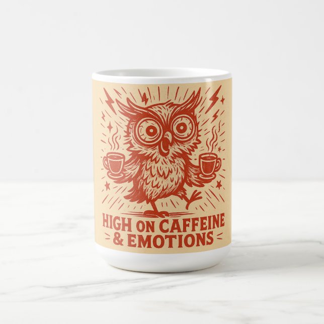 Mug High on Caffeine & Emotions (Centre)