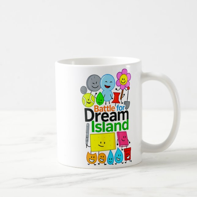 Mug Hilarious Bfdi Graphics For Kids Battle For Dream  (Droite)