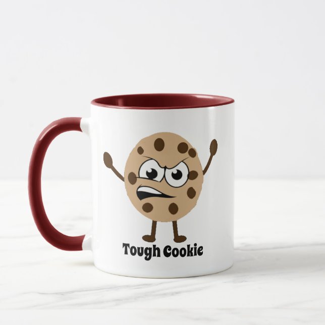 Mug Hilarious Tough Chocolate Chip Cookie Humour Café (Gauche)