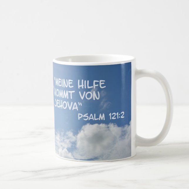 Mug Hilfe kommt von Jehova.... (Droite)
