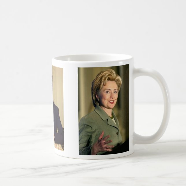 Mug Hillary Clinton, Hillary Clinton, Hillary Clinton (Droite)
