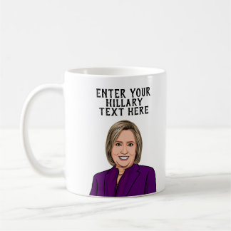 MUG HILLARY CLINTON PERSONNALISÉ
