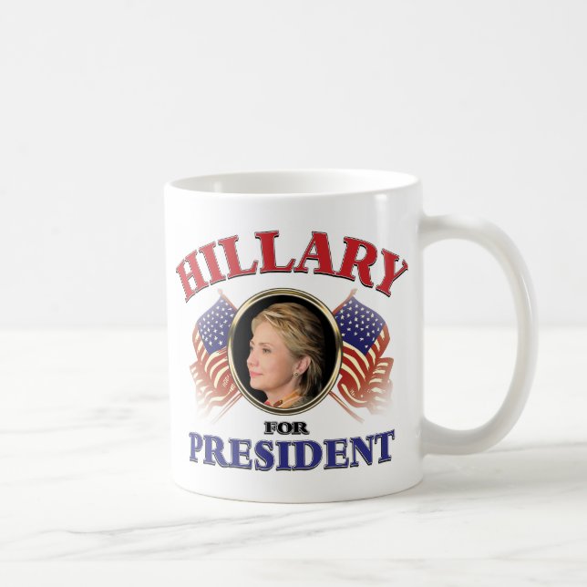 Mug Hillary Clinton pour le président 2016 (Droite)