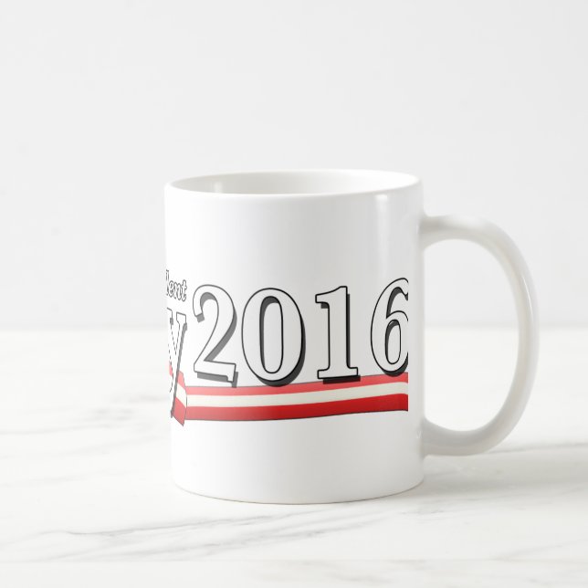 Mug Hillary Clinton pour le président 2016 (Droite)