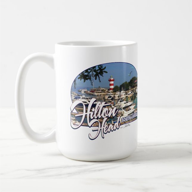 Mug Hilton Head Island Harbortown Lighthouse (Gauche)