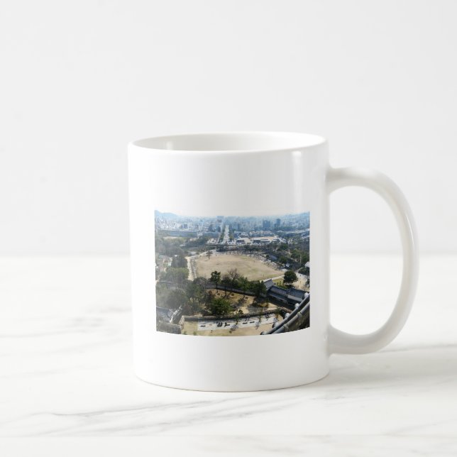 Mug Himeji, Japon (Vue du château haut) (Droite)