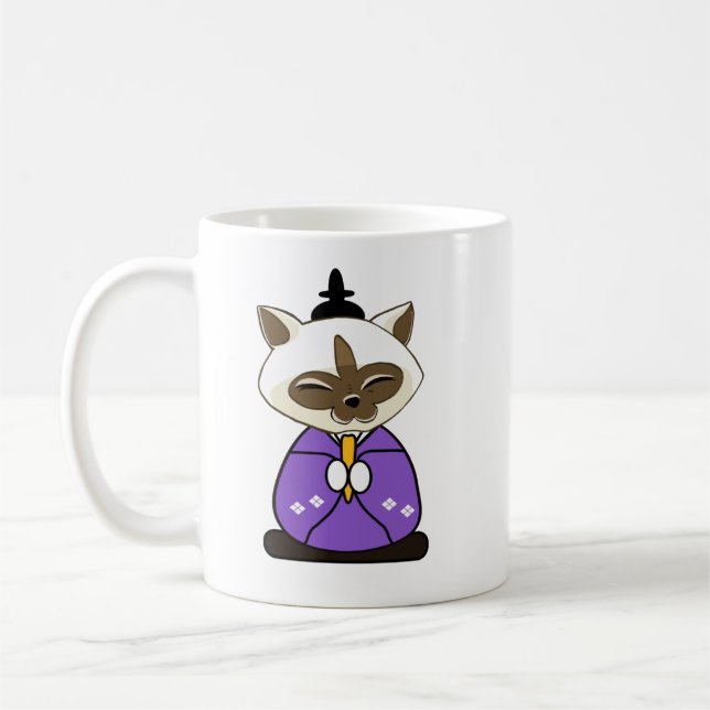 Mug Hinamatsuri Chatons Siamois Hina Ningyo (Gauche)