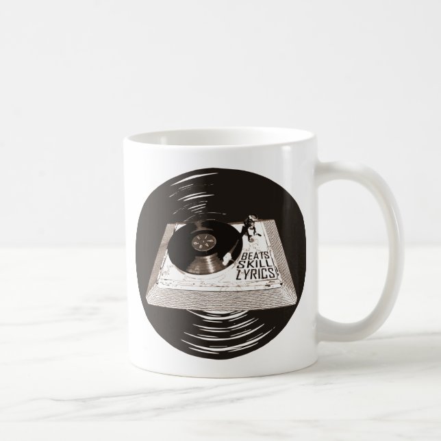 MUG HIP HOP BATTRE DES LYRIQUES DE COMPÉTENCES SUR LE  (Droite)