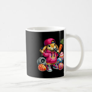 Mug Hip hop Bunny Oeufs de Pâques Microphone Vibe