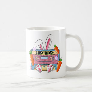 Mug Hip-Hop Lapin de Pâques Mixtape - Cassette Rétro
