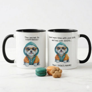 Mug Hip-Hop Maltais – Cadeau Drôle pour une Maman/Papa