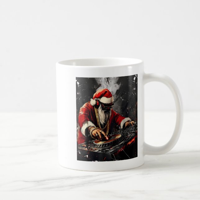 Mug Hip hop Père Noël Dj Noël (Droite)