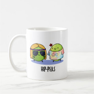 Mug Hip-Peas drôle Hippie Peas Pun