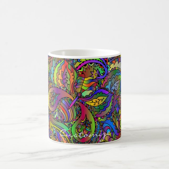 Mug Hippie Super Psychedelic Design Thunder_Cove (Centre)