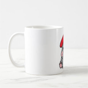 Mug Hippo dans un Beret - Joli artiste français Hippo