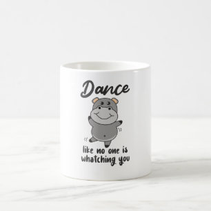 Mug Hippo Danse Comme Personne Ne Vous Regarderait
