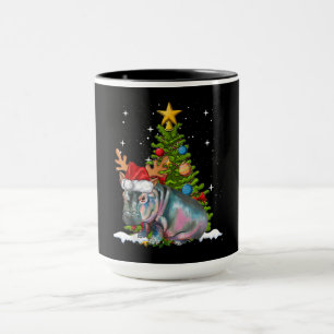 Mug Hippo Fiona Arbre de Noël Hippopotame