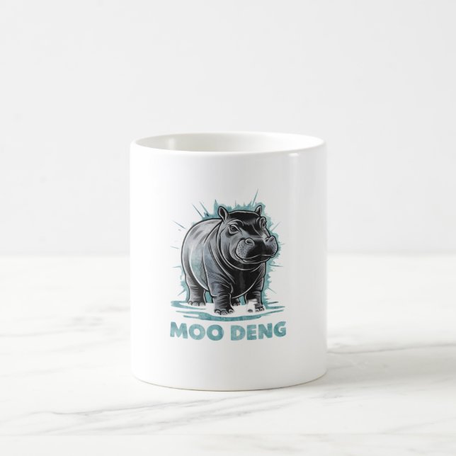Mug Hippo Radiant Moo Deng (Centre)