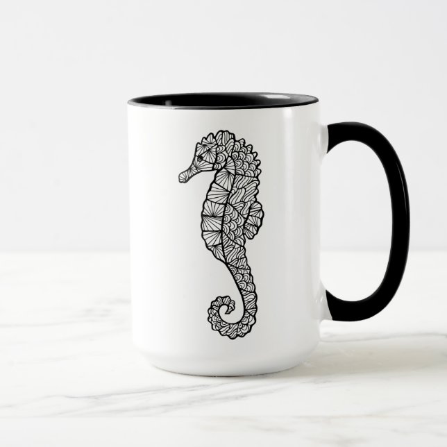 Mug Hippocampe inspiré (Droite)